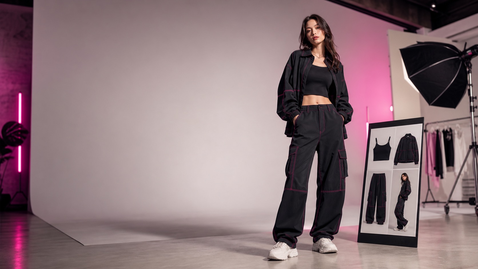 AI Model Photoshoot example 1